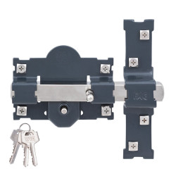 Safety lock Fac 101-r/105 b Steel Dark grey 70 mm 105 mm