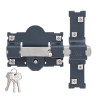 Safety lock Fac 101-r/105 b Steel Dark grey 70 mm 105 mm