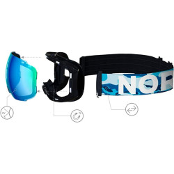 Ski Goggles Northweek Magnet Blue Polarised