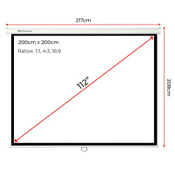 Projection Screen Phoenix PH200 112"