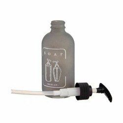 Soap Dispenser Grey Glass polypropylene 250 ml (24 Units)