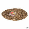 Table Mat Privilege Privilege wicker (48 Units) (ø 20 cm)