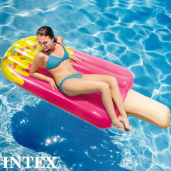 Air mattress Intex Ice cream Pink 76 x 20 x 191 cm (6 Units)