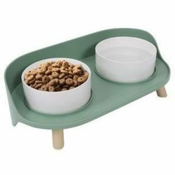 Dog Feeder MPETS Altitude Double Stainless steel 50 ml