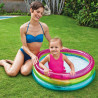 Inflatable Paddling Pool for Children Intex Rainbow Rings 63 L 86 x 25 x 86 cm (12 Units)