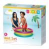 Inflatable Paddling Pool for Children Intex Rainbow Rings 63 L 86 x 25 x 86 cm (12 Units)