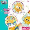 Cot Mobile Winfun Cloth Plastic 11,5 x 11,5 x 11,5 cm (6 Units)