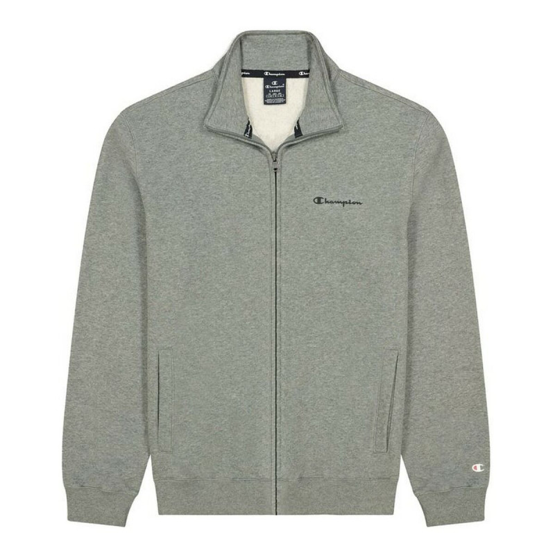 Men's Sports Jacket Champion Full-Zip Grey