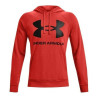 Men’s Hoodie Under Armour Fleece Rival Red