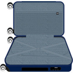 Cabin suitcase Safta Navy Blue 20'' 34,5 x 55 x 20 cm