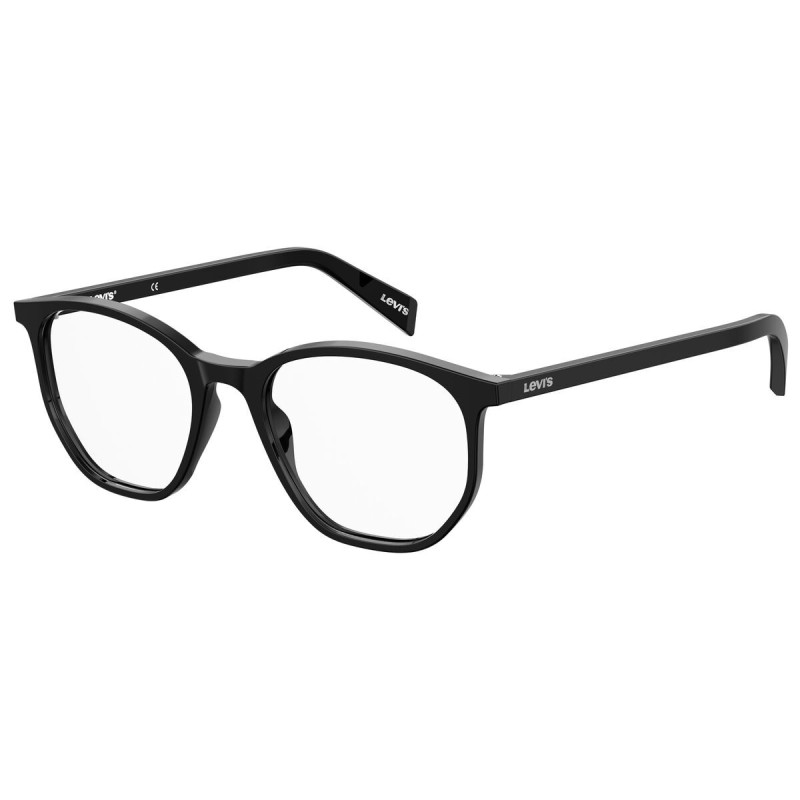 Unisex' Spectacle frame Levi's LV-1002-807 black Ø 51 mm