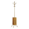 Coat rack Umbrella stand Golden Metal (34 x 188 x 34 cm)