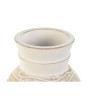 Vase Home ESPRIT White Natural Mango wood Colonial 15 x 15 x 38 cm