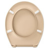 Toilet Seat Cedo  Long Beach Beige Yellow