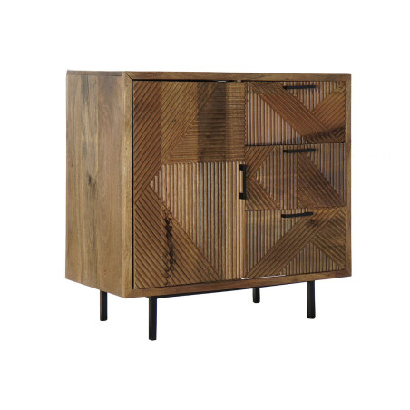 Sideboard DKD Home Decor Natural Metal Mango wood (90 x 40 x 87 cm)