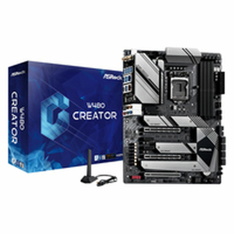 Motherboard ASRock W480 CREATOR Intel Wi-Fi 6 Intel W480 LGA 1200