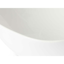 Bowl White 15 x 5 x 15 cm (48 Units) Squared