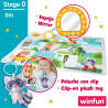 Play mat Winfun animals Cloth (2 Units)