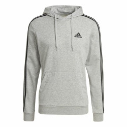 Men’s Hoodie Adidas Essentials 3 Stripes Light grey