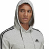 Men’s Hoodie Adidas Essentials 3 Stripes Light grey