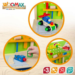 Set of tools for children Woomax 40 Pieces 2 Units