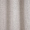 Curtain Beige Polyester Silver 100% cotton 140 x 260 cm