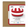 Inflatable Puff Aktive Striped Colonial 53 x 23 x 53 cm (4 Units)