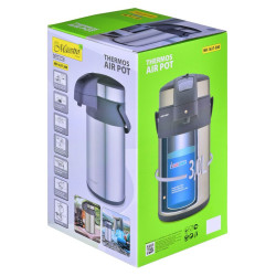 Thermos Feel Maestro MR-1637-300-SILVER Silver Stainless steel 3 L