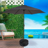 Base for beach umbrella Aktive 50 x 15 x 50 cm (6 Units)