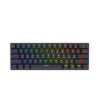 Keyboard Savio BLACKOUT Black Multicolour English QWERTY