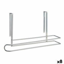 Kitchen Paper holder Silver Stainless steel 8 Units