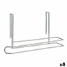 Kitchen Paper holder Silver Stainless steel 8 Units