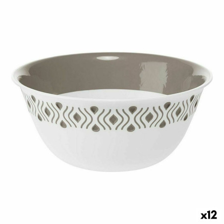 Bowl Stefanplast Tosca Beige Plastic 23 x 10 x 23 cm (12 Units)