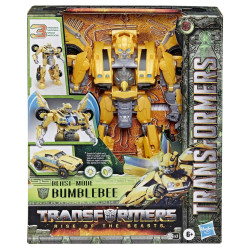 Transformable Super Robot Transformers Beast Mode Bumblebee 28 cm Lights Sound Accessories