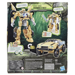 Transformable Super Robot Transformers Beast Mode Bumblebee 28 cm Lights Sound Accessories