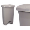 Pedal bin Grey Plastic 50 L (3 Units)