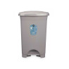 Pedal bin Grey Plastic 50 L (3 Units)