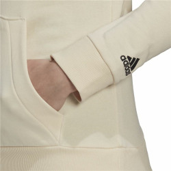 Women’s Hoodie Adidas Essentials Logo Beige