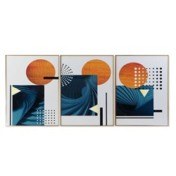 Painting DKD Home Decor Abstract 60 x 3 x 80 cm Modern (3 Pieces)