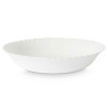 Salad Bowl White Glass 27,5 x 5,5 x 27,5 cm (18 Units)