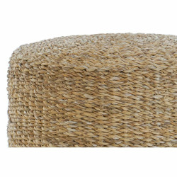 Footrest DKD Home Decor Fibre Natural (40 x 40 x 40 cm)