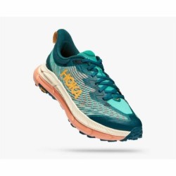 Sports Trainers for Women HOKA Mafate Speed 4 Deep Teal Lady Green