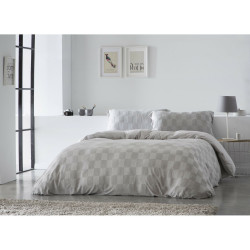 Nordic cover Naturals ELBA Light grey Double (220 x 220 cm)