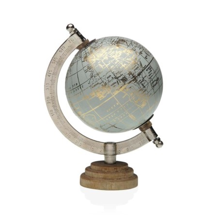 Globe Versa White Acrylic Wood 10 x 18 x 12 cm