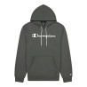 Men’s Hoodie Champion Script Logo Print Dark grey