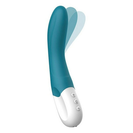 G-Spot Vibrator Liebe Bend It Dark blue Azul Océano 30 x 40 cm