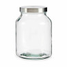 Jar Silver Stainless steel 3 L 16 x 21,5 x 16 cm (8 Units)