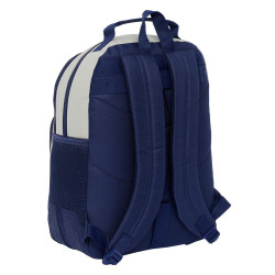 School Bag Benetton Varsity Grey Navy Blue 32 x 42 x 15 cm