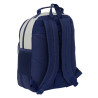 School Bag Benetton Varsity Grey Navy Blue 32 x 42 x 15 cm