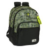 School Bag Kelme Travel Black Green 32 x 42 x 15 cm